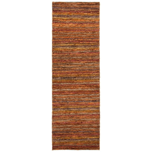 SAFAVIEH Organic ORG212A Handmade Red / Multi Rug