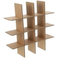 thumbnail image 6 of Masteelf  6 Pcs Multi-compartment Containers Packaging Corner Protector Khaki, 6 of 8