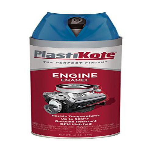 plastikote 221 gm corporate blue engine enamel, 12 oz.
