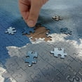 thumbnail image 4 of Ambesonne Landscape Jigsaw Puzzle, Sky Clouds Sun Rays, Heirloom-Quality Fun Activity for Family Durable Cardboard, 1000 pcs, Blue White, 4 of 5