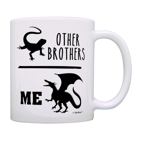 ThisWear Best Brother Ever Other Brothers Lizard Me Dragon Coffee Mug
