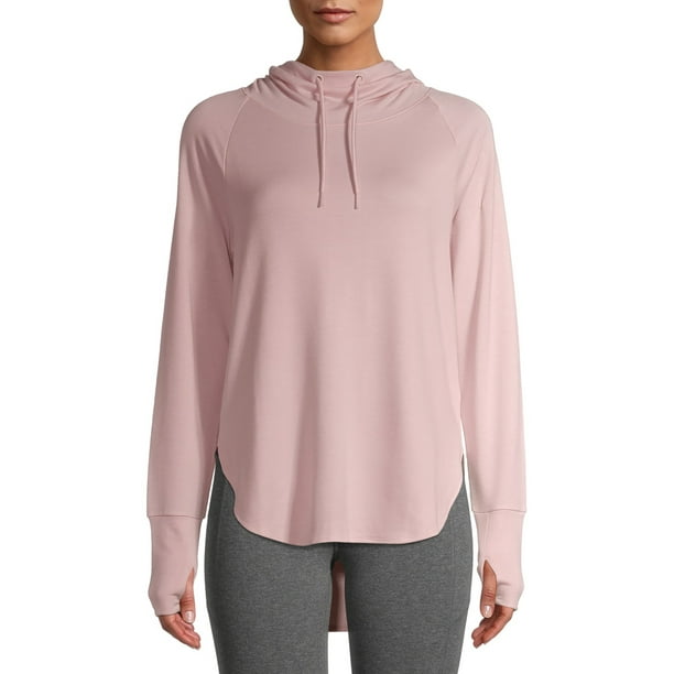 Athletic Works Athletic Works Women's Athleisure Mock Neck Hoodie