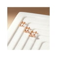 thumbnail image 6 of 14k Rose Gold 4mm Plain Ball Earrings with Safety Screw Backs for Little Girls, 6 of 8