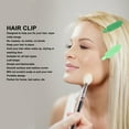 thumbnail image 6 of 30PCS Leaf Shape Hair Duck Clips Creaseless Hair Barrettes Hairdressing Styling Accessories for Makeup Green, 6 of 7