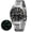 Black Stainless Steel, variant on BERNY Automatic Dive Watches for Men, Fashion Leather Strap Mechanical Watch with Date, Sapphire Crystal, Super Luminous, 20ATM Waterproof, Luxury Pilot-Style Men's Diver Watch, Black