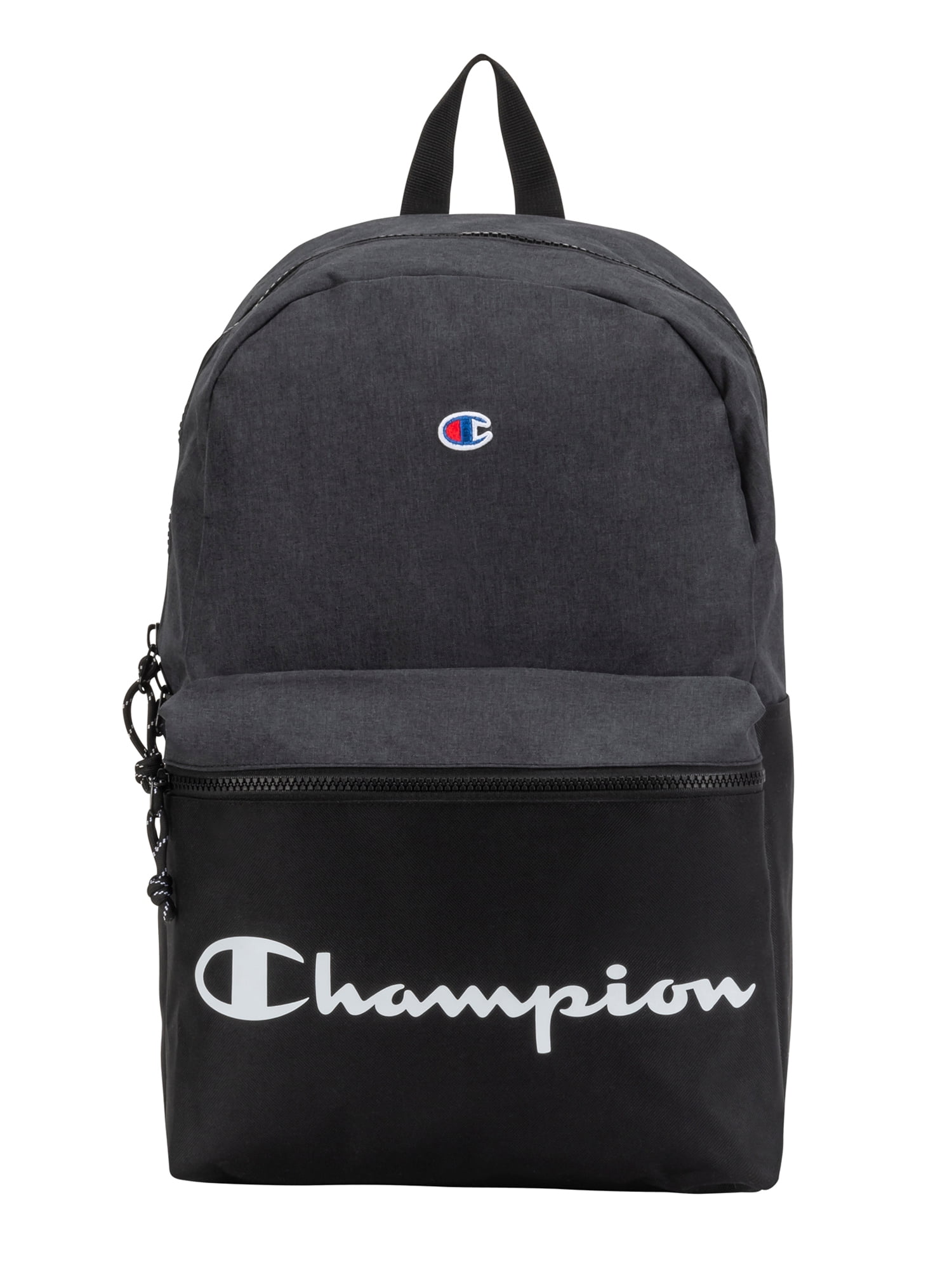 champion backpack black and white