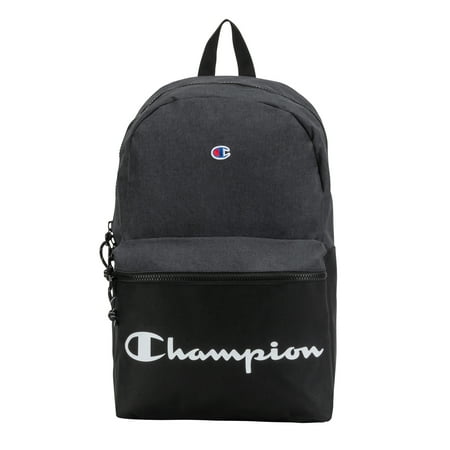 Champion Unisex Adult Manuscript Backpack Black