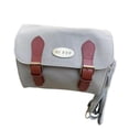 thumbnail image 4 of Bolsa de almacenamiento para dentera de bicicleta, riñonera impermeable, soporte para teléfono, paquete de accesorios de ciclismo, bolsa Gris, 4 of 8