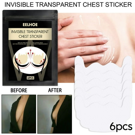

DUHGBNE 6PC Stickers Bra Stickers Breathable Bra Lifting Gathering Beauty Tools