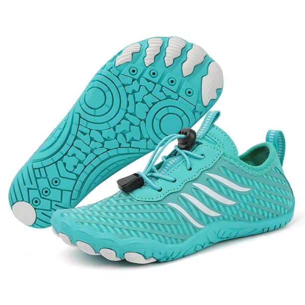 Zapatos Niños Agua Secado Rápido Descalzo Playa para Niños Niñas (29) Azul