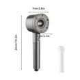 thumbnail image 4 of Birdeem Filter Shower Head Shower Adjustment Hand Shower Head Bathroom Shower, 4 of 10