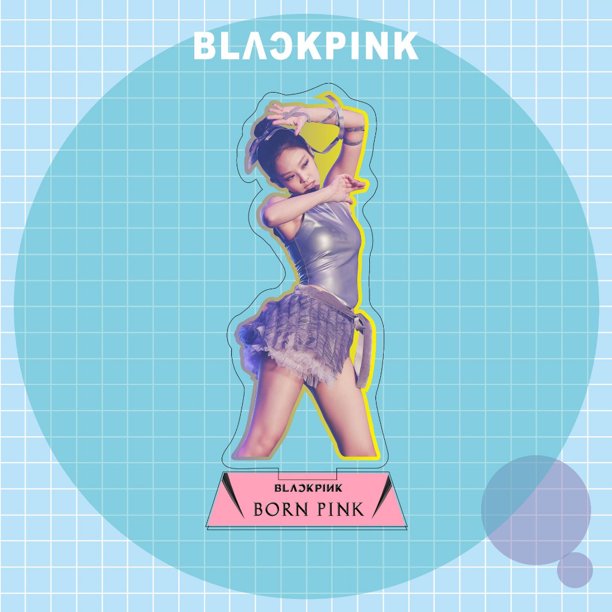 Blackpink Soporte De Acrílico Gira Mundial Concierto Parada Signo Decoración De Escritorio