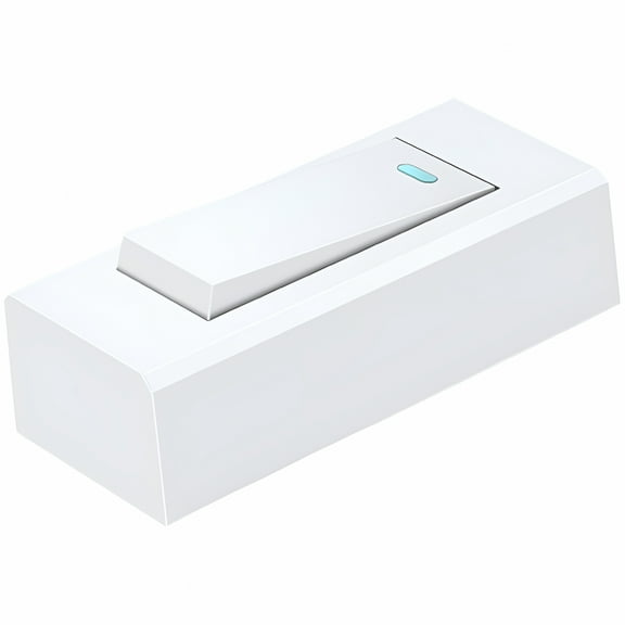 GJX Clapper Light Control For Bedroom Single Switch White Accessory 1Pack