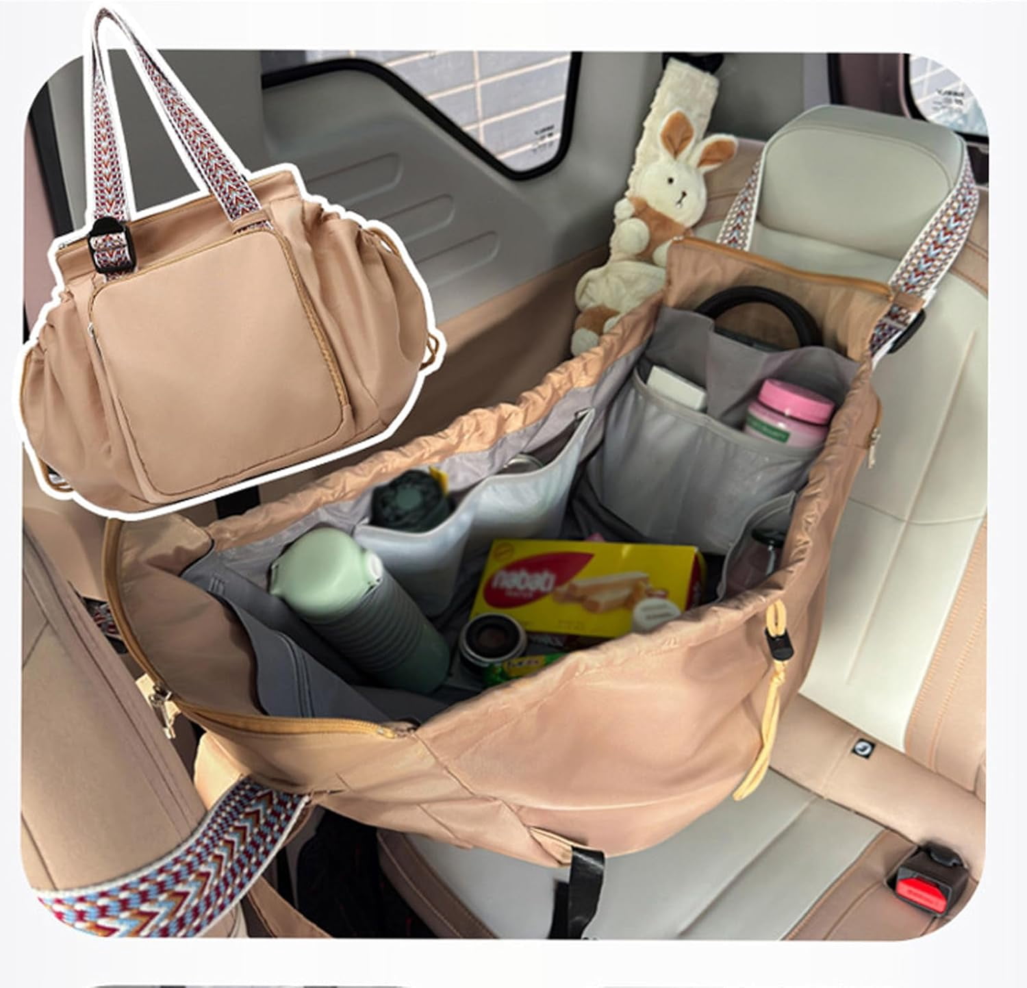 Emma and Kate Everyday Bag Multifunctional Organizer Bag Great Storage Capacity Backpack Crossbody Shoulder