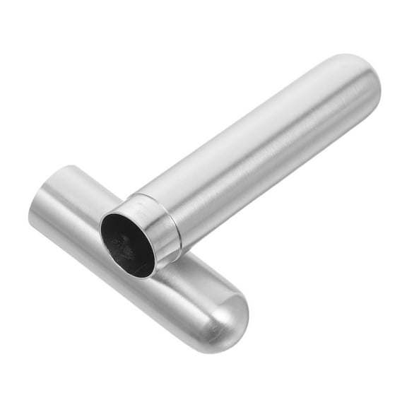 Homoyoyo Portable Stainless Steel Cigar Holder Airtight Tube Case Moisturizing Storage for Travel