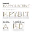 thumbnail image 4 of Way To Celebrate Gold Foil Happy Birthday Balloon Yard Stake Set, 13 Pieces, 4 of 5
