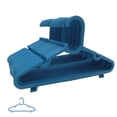 thumbnail image 1 of 50 Ganchos Para Ropa Infantil de Plástico Premium ZOMILUX, Perchas de Niño Antideslizantes, Resistentes y Durables, Azul, 1 of 5