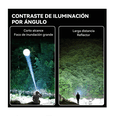 thumbnail image 4 of Lámpara De Minero Recargable Usb Faro Led Con Telescópico Belug Negro, Verde, 4 of 4