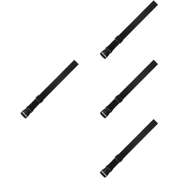 MERRYHAPY Black Shoulder Strap Extension, Sturdy and Easy to Use, 4Pcs