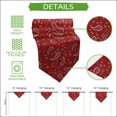 thumbnail image 5 of Red Classic Table Runner Linen Burlap Table Runner 70 Inches Long Boho Vintage Western Rustic Dresser Scarves for Kitchen Island Coffee Dining Room Party Wedding Banquet Holiday Decoration 13"x70", 5 of 8