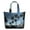 White-22, variant on Outer Space Weekender Bag - Large Capacity Carry-On Tote with Reinforced Handles, Nebula & Alien Print for Women