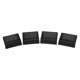 thumbnail image 1 of Paquete de 4 tapones para muebles con ruedas para todas las ruedas de muebles, negro Afortunado Sencillez, 1 of 5