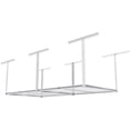 thumbnail image 7 of The Atlas 4 x 8 ft Adjustable Height Overhead Garage Storage Rack 900 lbs Heavy Duty Capacity White, 7 of 7