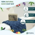 thumbnail image 2 of Zatural Neem Cleansing Bar 4oz -Ultra-Sensitive Skin-Soothing Therapy-Relieves Skin Irritation, Itching, Flaking, Dryness. (1 Bar), 2 of 6
