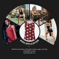 thumbnail image 7 of Haiem Snowflakes On A Buffalo Plaid Christmas Workout Tank Tops for Women, Athletic Sports Slim-Fit Tank Tops, Compression Sleeveless Dry Fit Shirts,Athletic Shirt-Large, 7 of 7