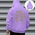 thumbnail image 2 of Yhkghxis Jesus Hoodie, Christian Hoodies for Men Smile You Made God's Wake Up List Hoodie with Pockets Hooded Sweatshirt Pullover Tops, 2 of 9