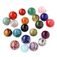 thumbnail image 3 of Bola de cristal blanco de 4 cm, bola de cristal amarillo, piedra original pulida, matriz de siete estrellas, adornos de bola de Feng Shui para el hogar y la oficina, 3 of 4