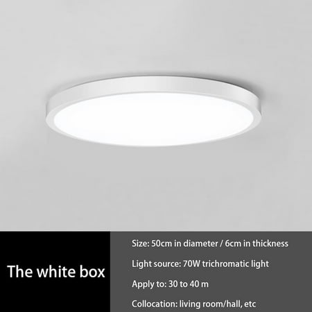 Lemonbest50w Modern Led Ceiling Lights Waterproof Ultra Thin Flush Mount Bathroom Lighting Bedroom Living Room Hallway 2700k 6500k Canada - Ceiling Light Fixtures For Hall Lemonbest50w Modern Led Ceiling Lights Waterproof Ultra Thin Flush Mount Bathroom Lighting Bedroom Living Room Hallway 2700k 6500k Canada - Ceiling Light Fixtures For Hall