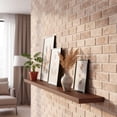 thumbnail image 2 of Ultimate 3D Natural Brick Effect Wall Panels, Set of 2, 11 sq ft Coverage, Sandstone, 2 of 9