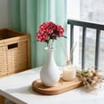 thumbnail image 5 of Real Touch Hydrangea Artificial Flowers, Faux Hydrangea Flowers Latex Fake Flowers for Home Decor Party Floral Arrangements Wedding Bouquets Centerpieces Outdoor Decor, 1 Pcs, 19.7x5.9", 5 of 8