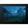 thumbnail image 2 of Zhang, Yan 18x13 Black Modern Framed Museum Art Print Titled - Gloomy Mountain, 2 of 5