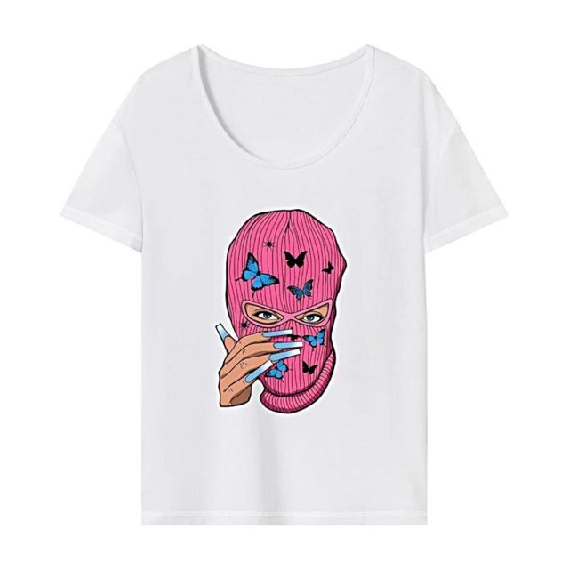 Camiseta para mujer, cómoda y moderna camiseta de verano para la la oficina. S