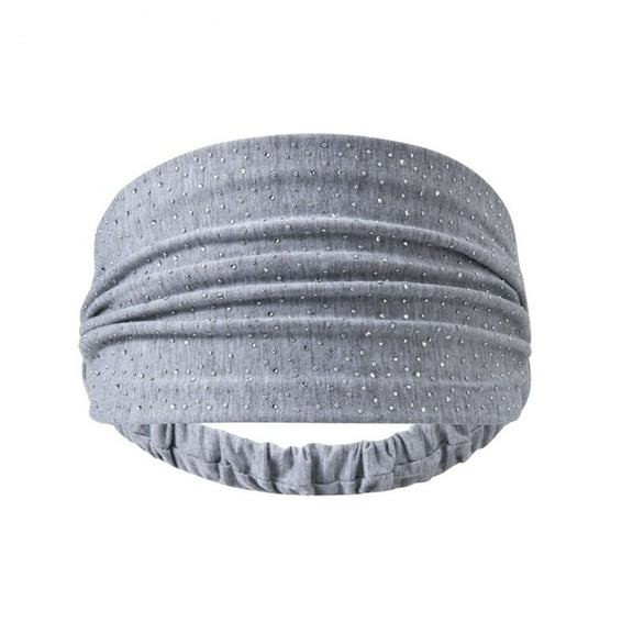 Beauty Clearance Under $15 New Women Headbands Wide Hair Wrap Extra Turban Bands For Lady Large Sport Workout Stretch Non-Slip Big Hair Bands C