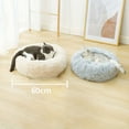 thumbnail image 5 of DABEI Soft Long Plush Cat kennel dog kennel winter warm pet bed Cat Bed Cat Mat Animals Sleeping Sofa, 5 of 35