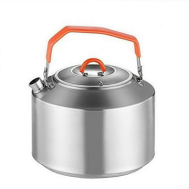 Stainless Steel Camping Kettle Reliable Teapot for Outdoor Enthusiasts (1.5L) 1.5L