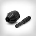 thumbnail image 5 of Adaptador de mandril de taladro universal de liberación sin llave con vástago hexagonal de 1/4" y sujeción de 0,3 a 6,5 mm, compatible con taladro de impacto, 5 of 5