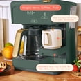 thumbnail image 5 of Beautiful Programmable 12-Cup & Single-Serve Multi-Brew Coffee Maker, Thyme Green by Drew Barrymore, 5 of 20
