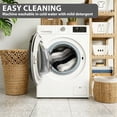thumbnail image 4 of Bathroom Rug Mat, Non-Slip Bath Mat for Bathroom Floor, Quick Drying Soft Bath Rug, Machine Washable Bathroom Mat, 20 x 30 Inch,Black, 4 of 6