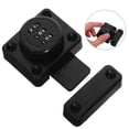 thumbnail image 7 of LOLIPPYY Cabinet Latch: Password Cabinet Door Lock Keyless Combination Lock For Wardrobes Closets And Furniture - Punch-Free Installation, 7 of 7