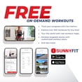 thumbnail image 3 of Sunny Health & Fitness Performance Interactive Series Recumbent Exercise Bike with Smart Bluetooth & FREE SunnyFit® App, 3 of 8