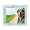 thumbnail image 3 of Rustic Farmhouse 20" x 30" Robins Egg Blue Reclaimed Wood Picture Frame (1.50" Molding), 3 of 7