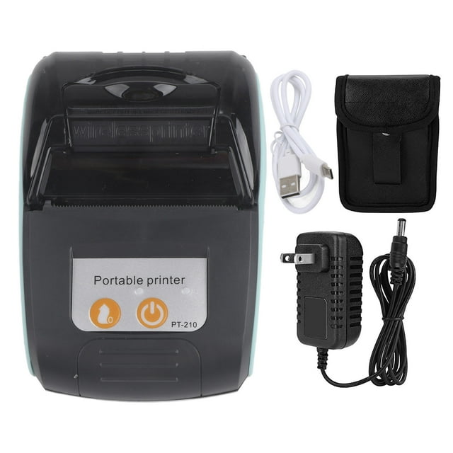 Impresora de recibos portátil NikouMX térmica Bluetooth 58 mm 110-240 V azul