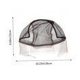 thumbnail image 2 of Chapeau de Perruque Exceptionnel en Maille Extensible pour Femmes Accessoire de Coiffure en Dentelle Bonnet de Perruque Respirant pour Salon de Coiffure Design en Forme de Perruque Offrant une Excellente performance. Ne Ratez Pas!, 2 of 4