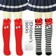 thumbnail image 4 of Calcetines navideños para niños, medias de otoño e invierno para niñas, calcetines navideños con bolas de pelo y lazo de estilo europeo y americano, 4 of 6