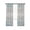 Coastal Blue, variant on Modern Abstract Art Blackout Curtain, Noise Reducing Thermal Insulated Room Darkening Drapes for Bedroom Living Room, Rustic Lavender Grey Wood Grain Design Window Treatment, 2 Panel, 52" x 90"