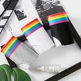 thumbnail image 3 of zeranth Men Briefs Mid Waist Elastic Rainbow Color Anti-septic U Convex Contrast Color No Constraint Casual Men Underpants Sport Underwear, 3 of 7